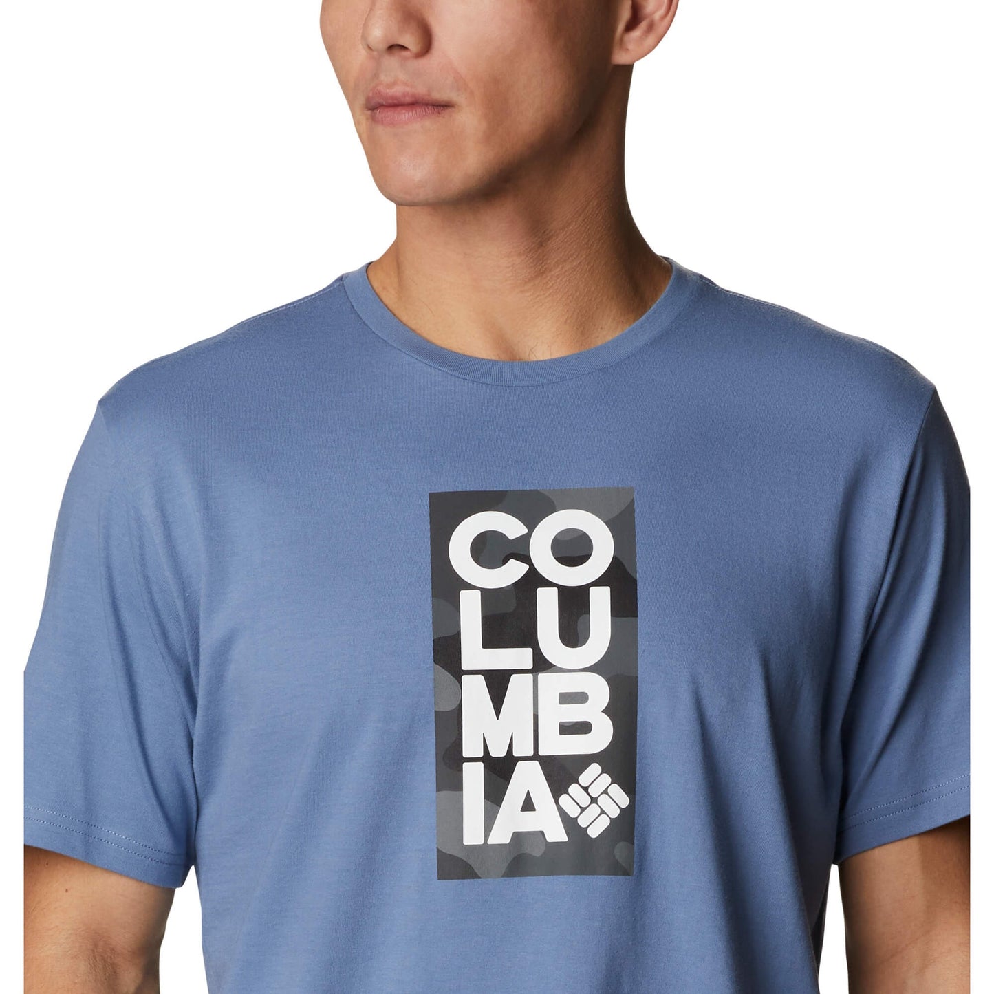 Columbia Columbia Trek™ Logo Short Sleeve Blue