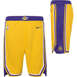 Nike Kids Boys Icon Swingman Short Los Angeles Lakers Yellow (Pre Deti 8-20 Rokov)
