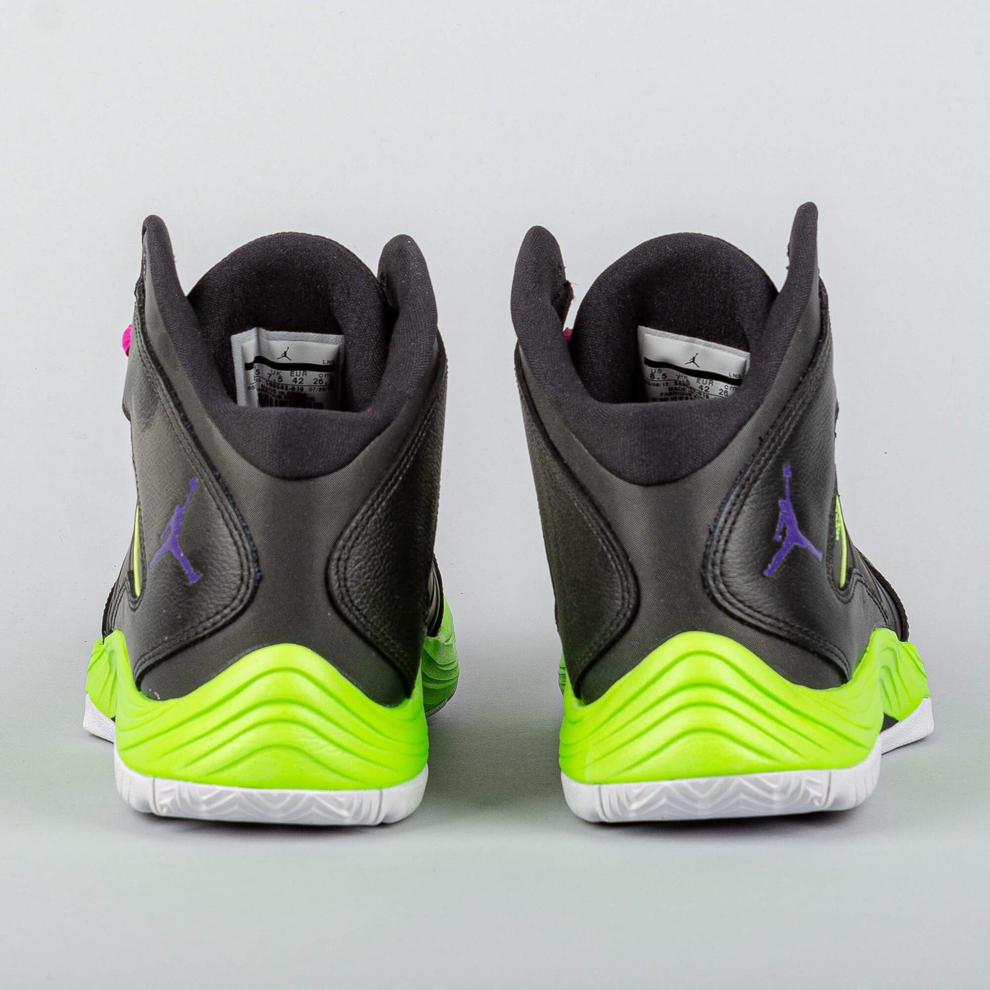 Jordan Prime Fly Black/Purple/Fluo Lime
