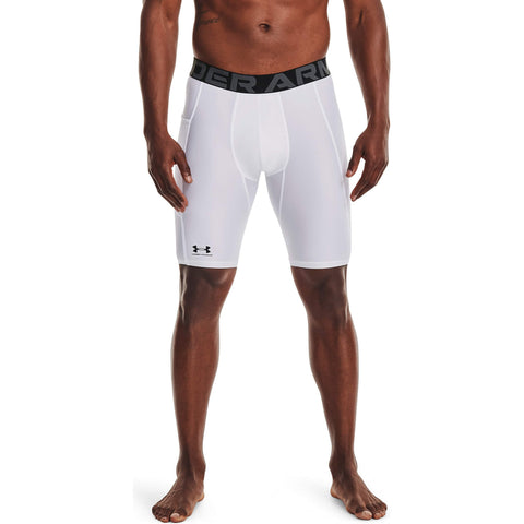 Under Armour Heatgear® Pocket Long Shorts White