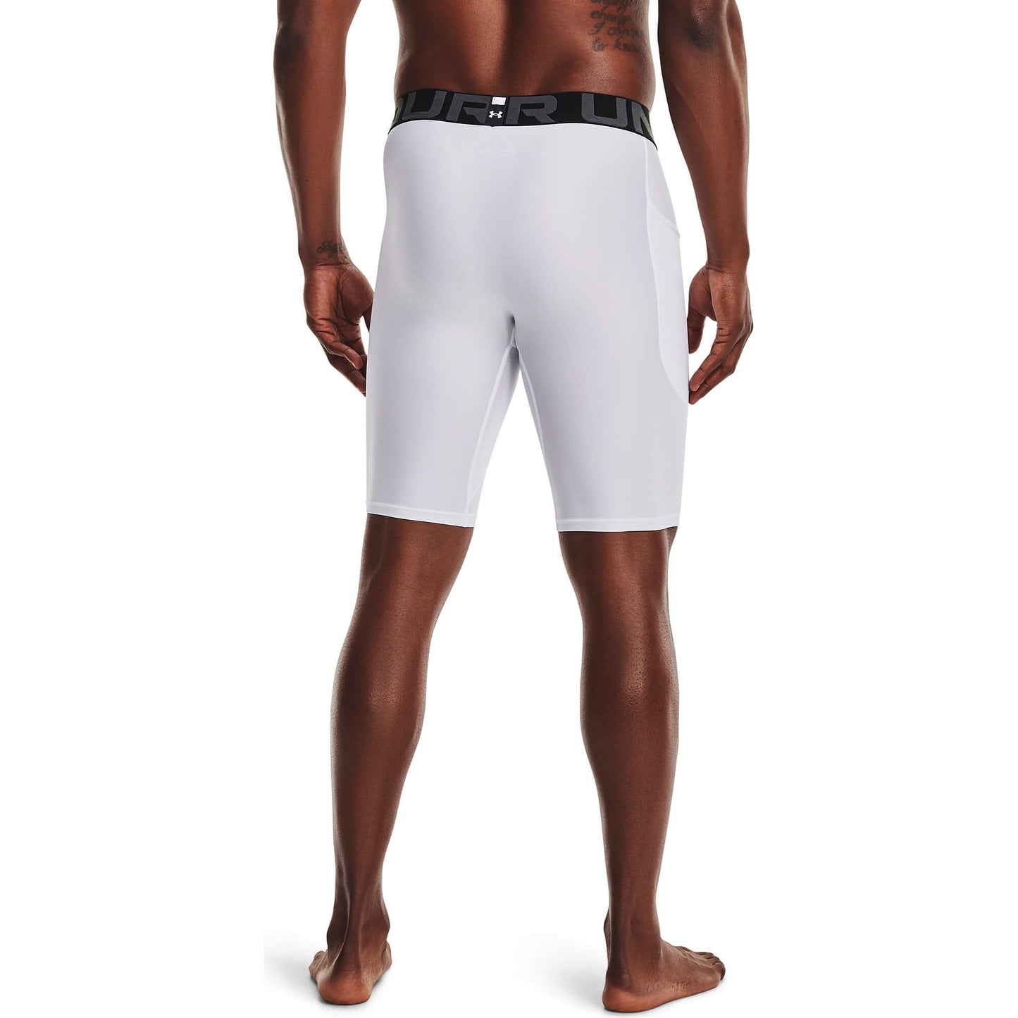 Under Armour Heatgear® Pocket Long Shorts White