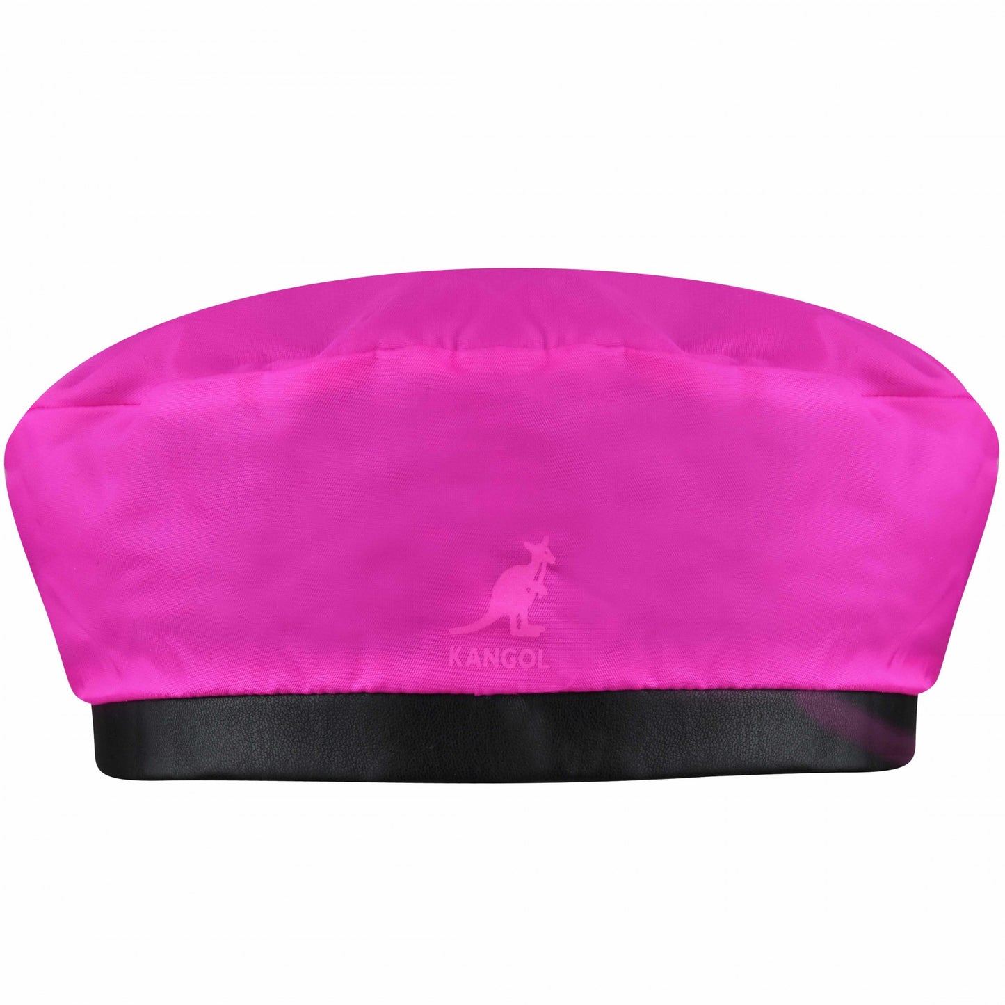 Kangol Nylon Plush Rev Beret Black/Electric Pink