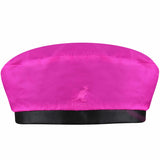 Kangol Nylon Plush Rev Beret Black/Electric Pink