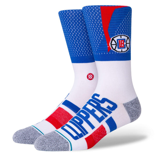 Ponožky Stance NBA Crew Los Angeles Clippers Shortcut modré