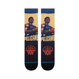Stance Nba Crew Graded Zion Brown