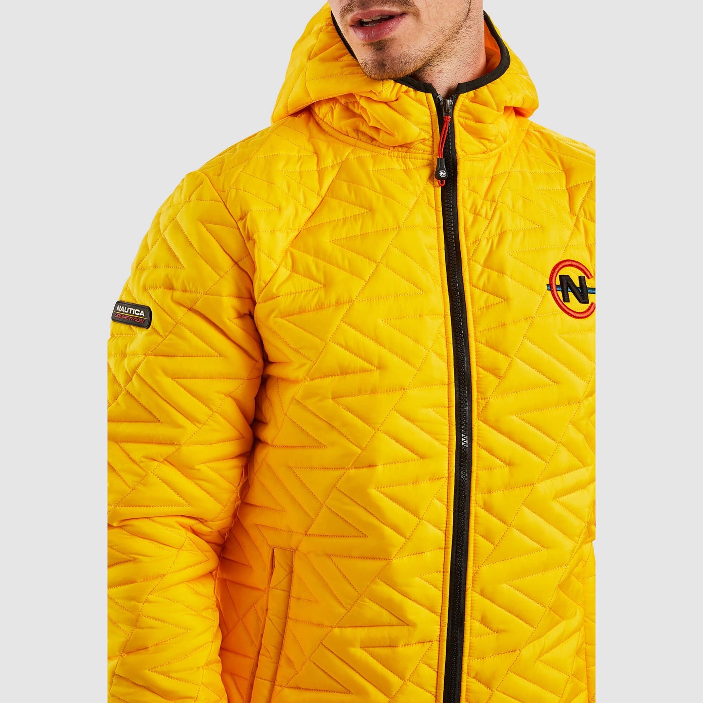 Nautica Corsair Quilted Jacket Yellow