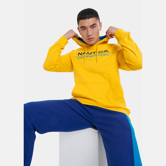 Mikina s kapucňou Nautica Convoy OH Hoody žltá