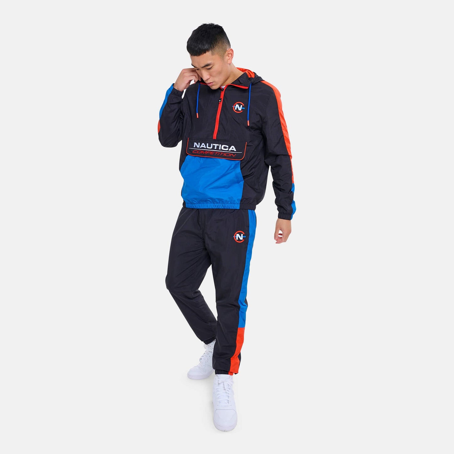 Nautica Magellan Track Top Black