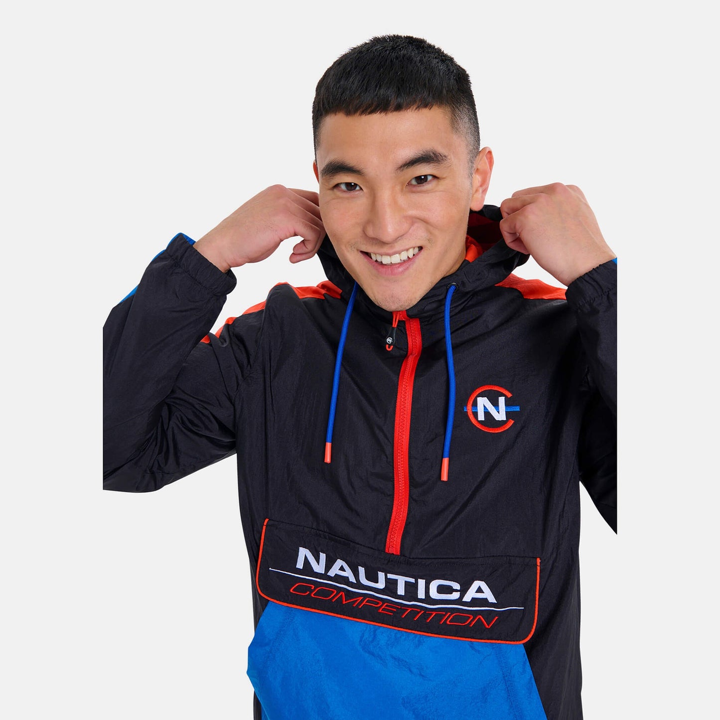 Nautica Magellan Track Top Black