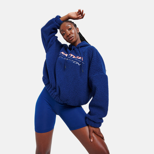 Nautica Naulon Oversized Hoody Navy