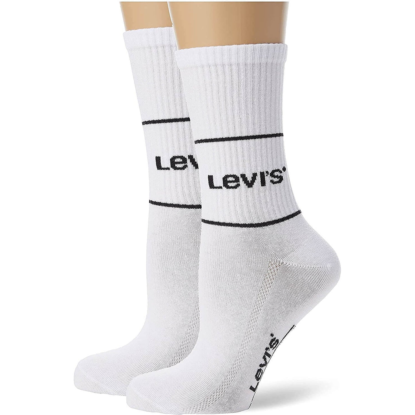 Levis Short Cut Logo Sport 2P White