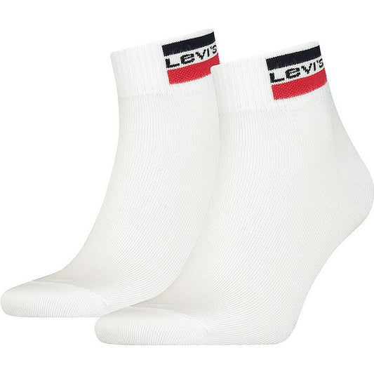 Levis Mid Cut Sprtwr Logo 2P White