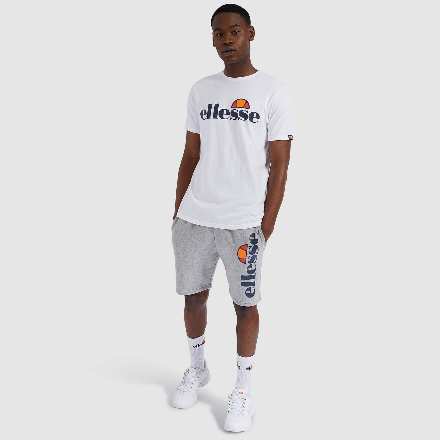 Ellesse Bossini Fleece Short Greymarl