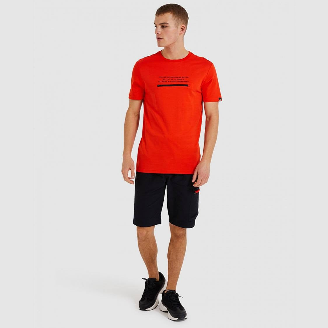 Ellesse Piedmont Tee Red