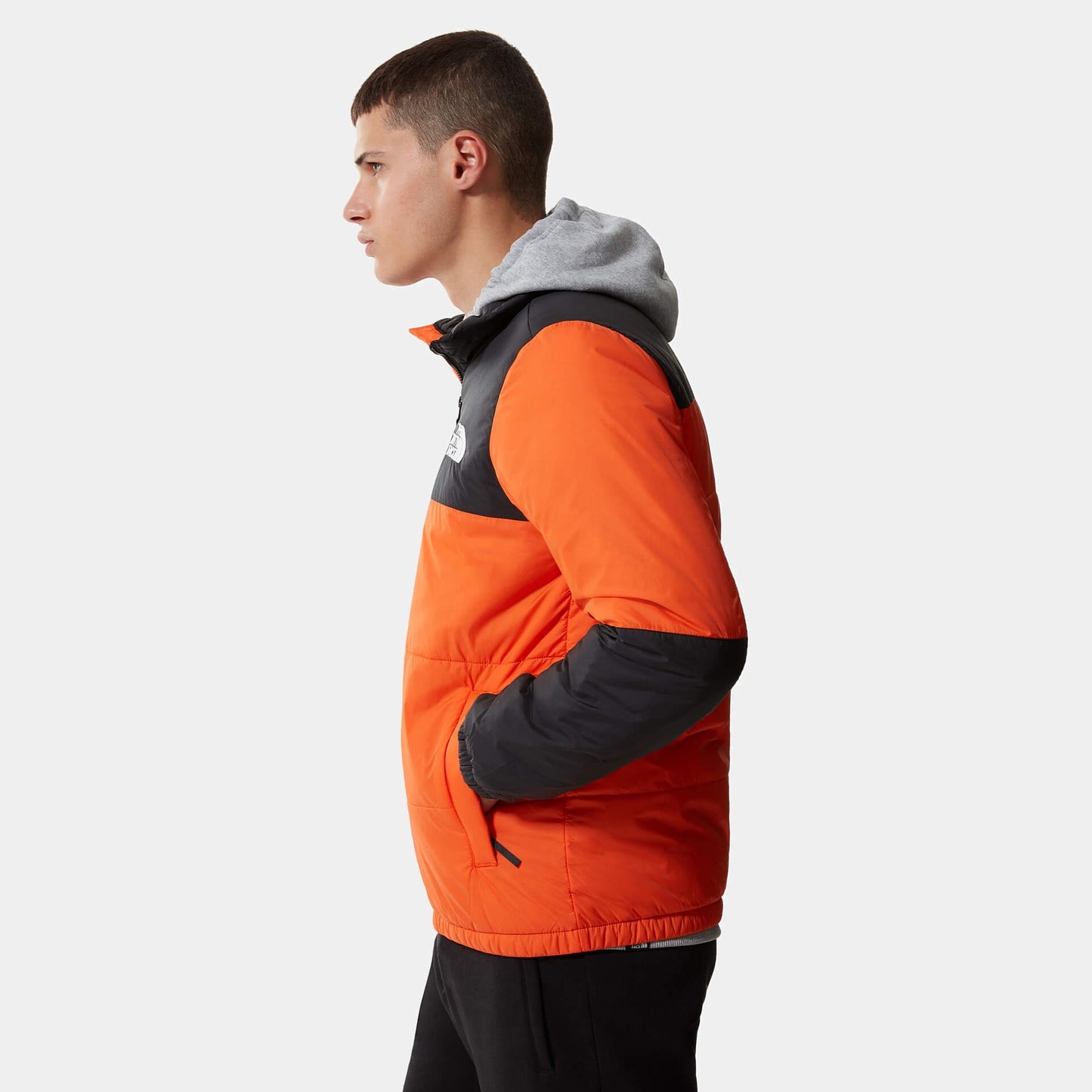 The North Face Gosei Puffer Jacket Red Orange