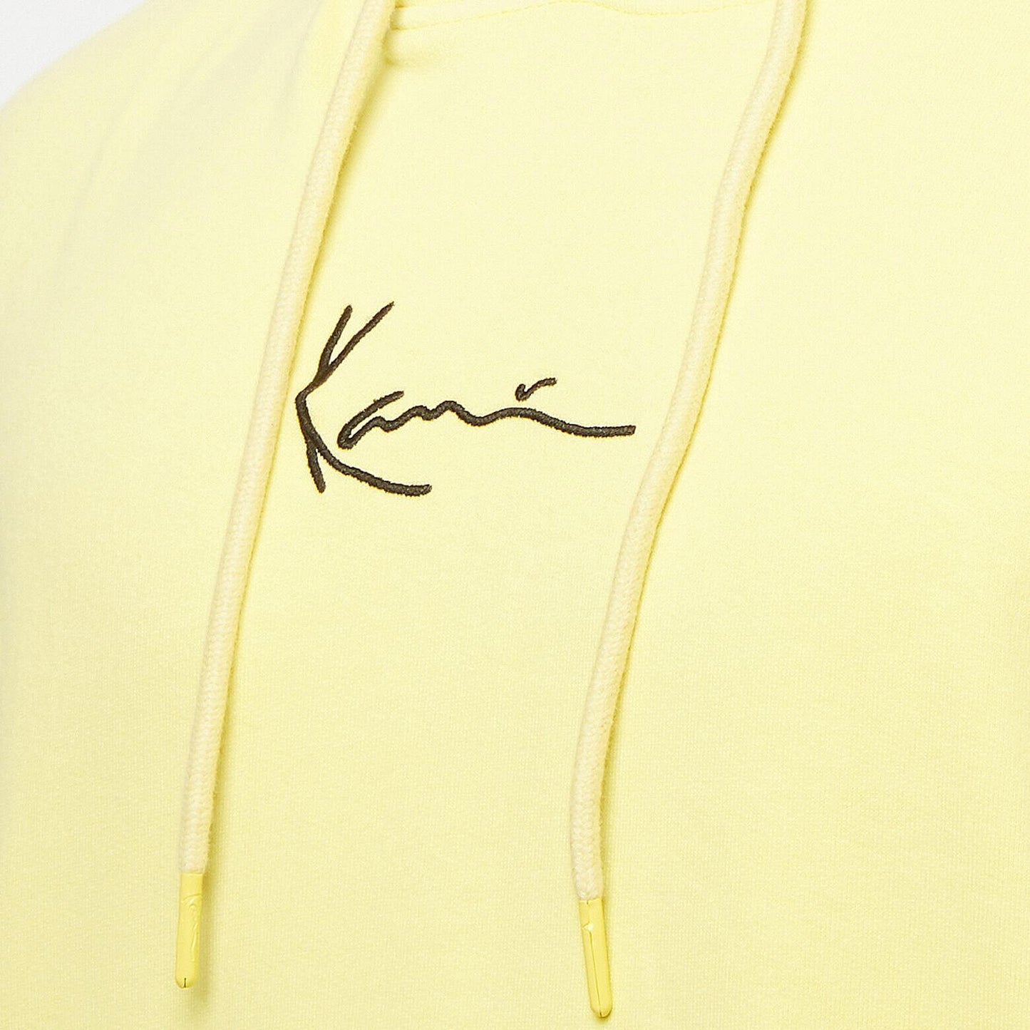Karl Kani Small Signature Washed Hoodie Light Yellow
