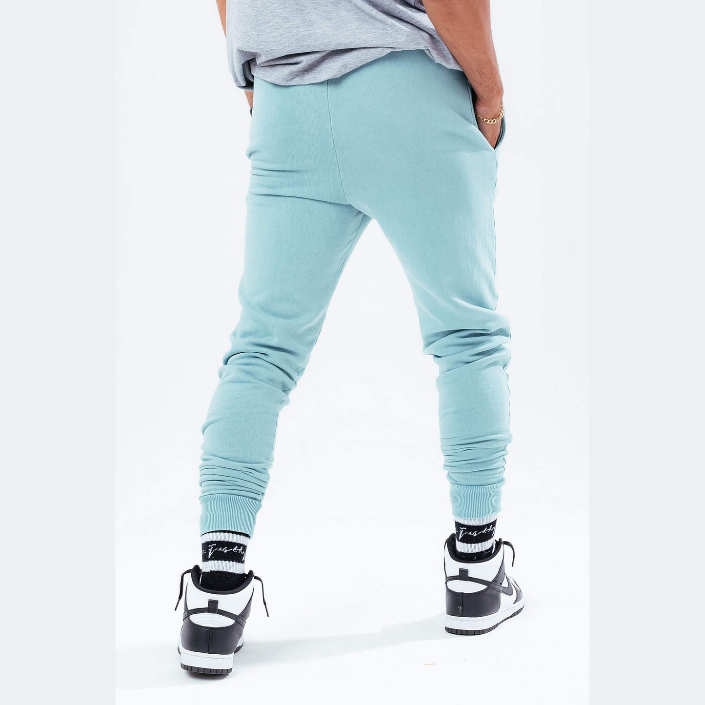 HYPE MIDNIGHT TEAL VINTAGE OVERSIZED JOGGER TEAL