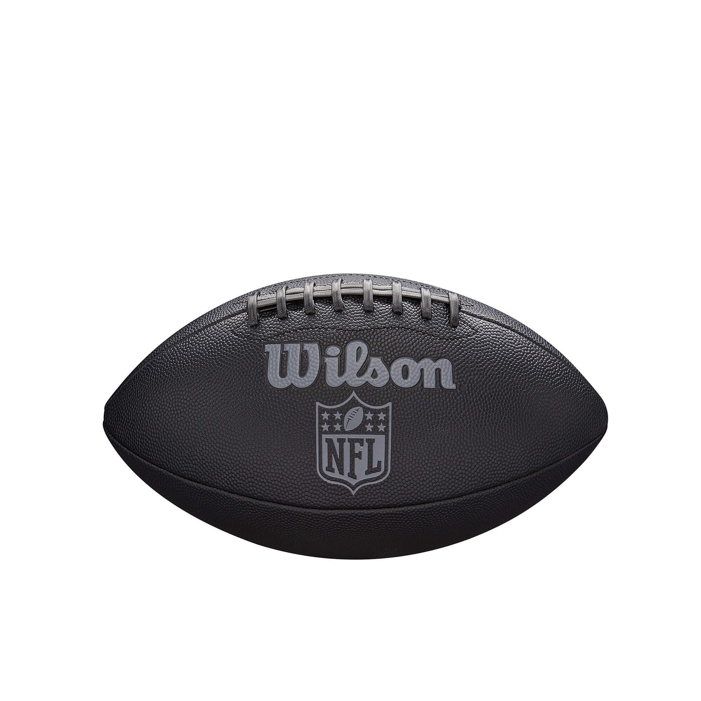 Wilson NFL Jet Black Junior Size Football Black