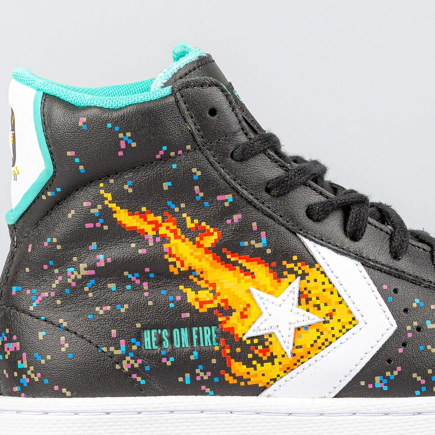 CONVERSE PRO LEATHER NBA JAM Black