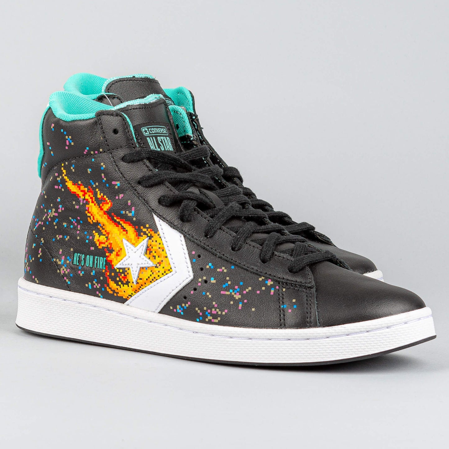 CONVERSE PRO LEATHER NBA JAM Black