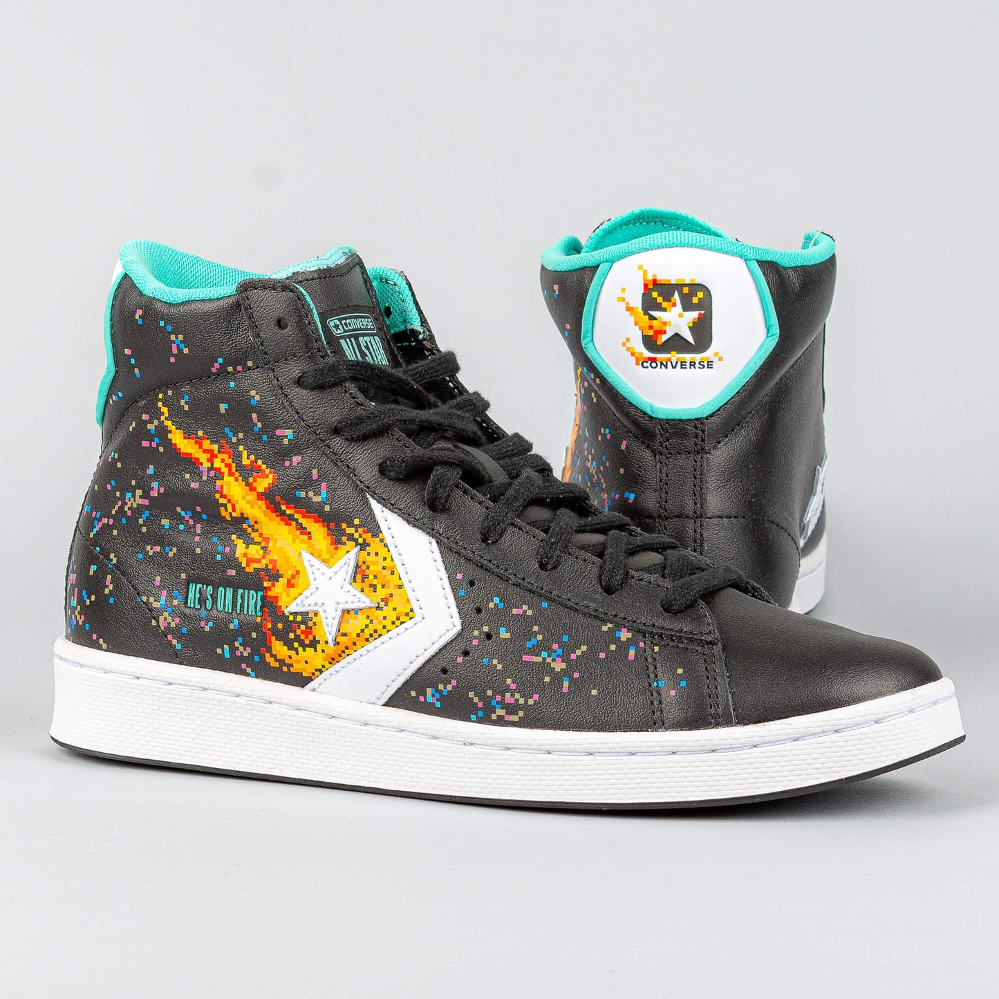 CONVERSE PRO LEATHER NBA JAM Black