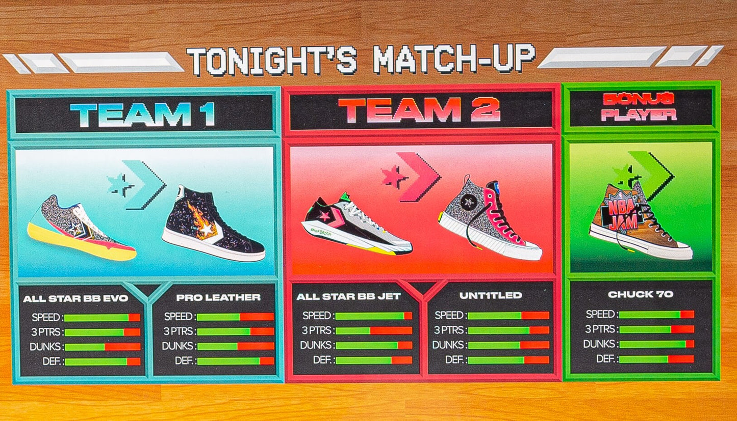 CONVERSE PRO LEATHER NBA JAM Black