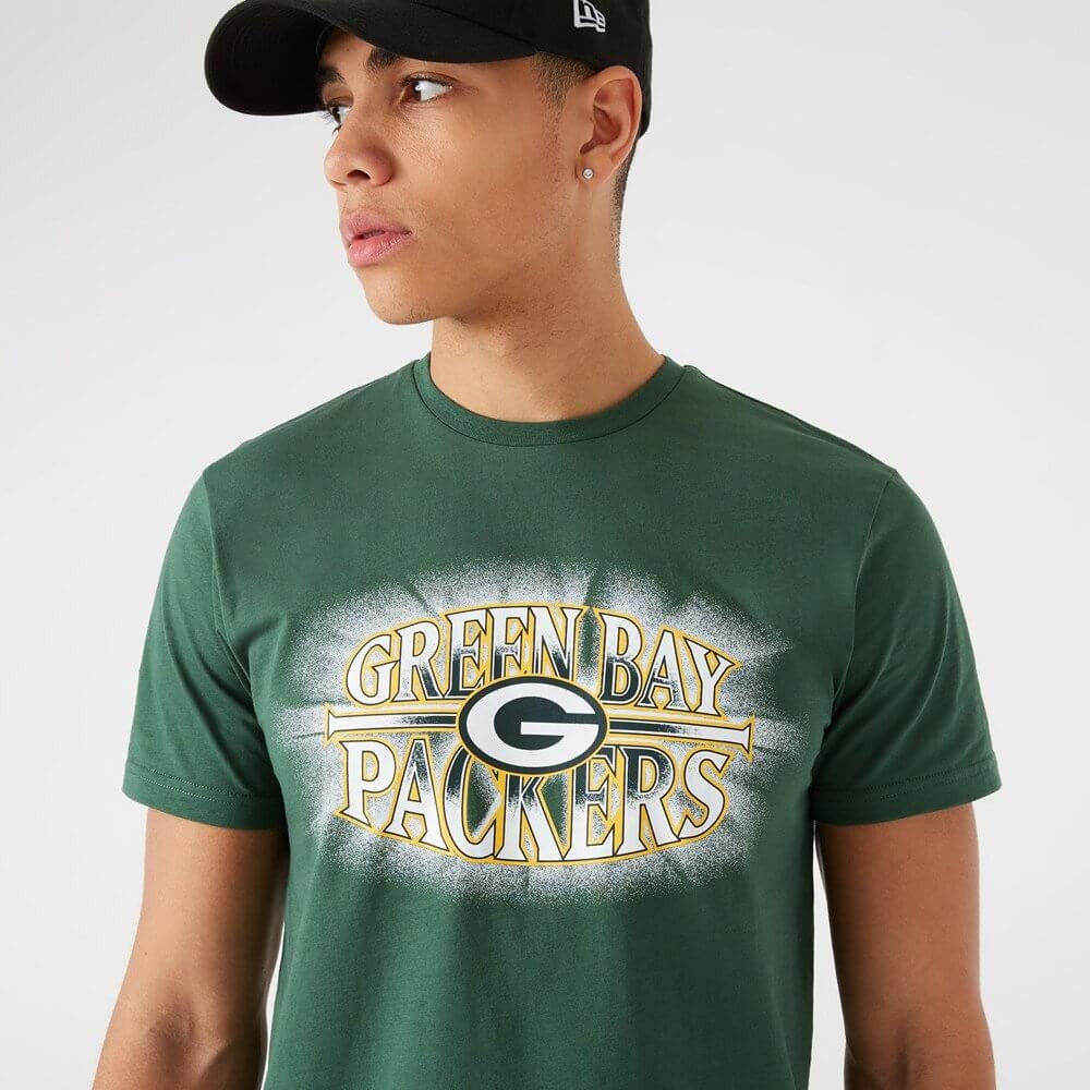 NEW ERA tričko NFL Team logo tee GREEN BAY PACKERS Green