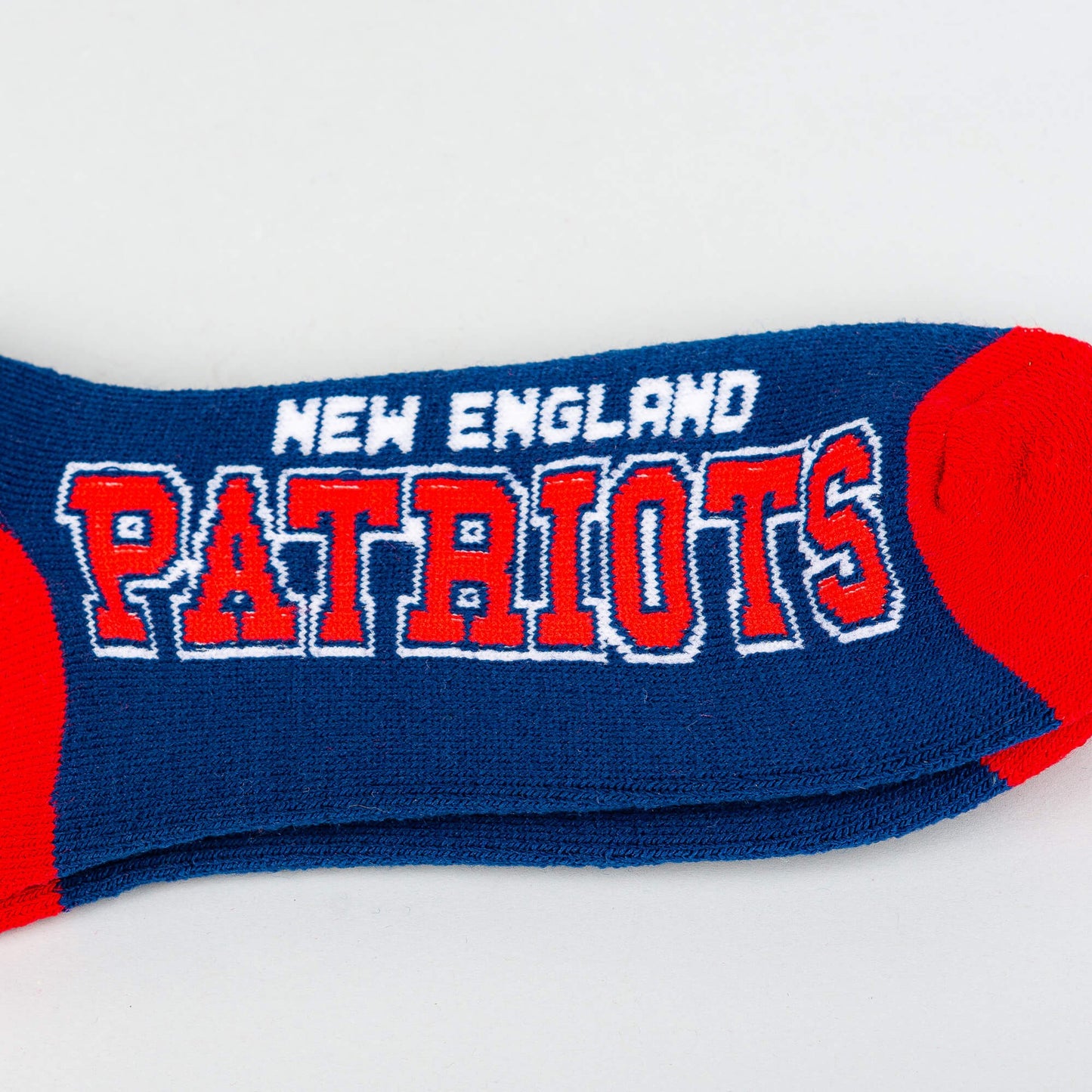 FBF Originals NFL Graphic 4-Stripe Deuce Socks New England Patriots