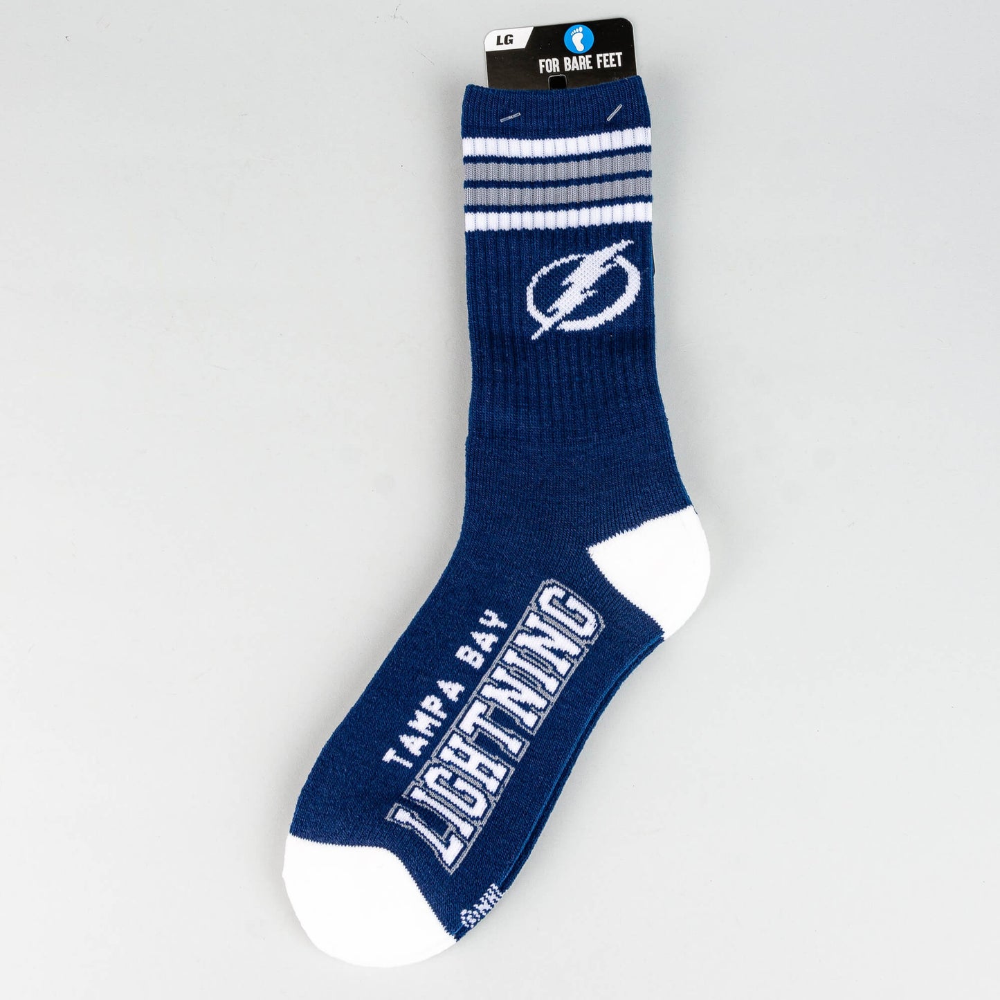FBF Originals NHL Graphic 4-Stripe Deuce Socks Tampa Bay Lightning