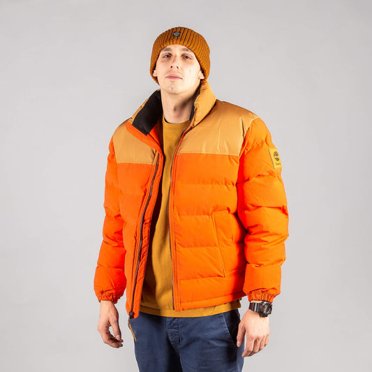 Timberland Welch Mnt Puffer Jacket Wheat Boot Spicy Orange