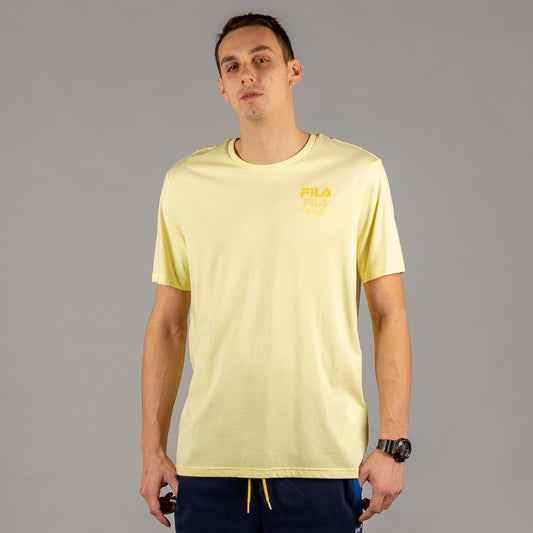 FILA DECLAN tee wax yellow