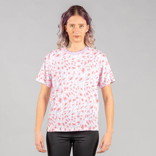 FILA SIENNA tee AOP orchid petal leo allover