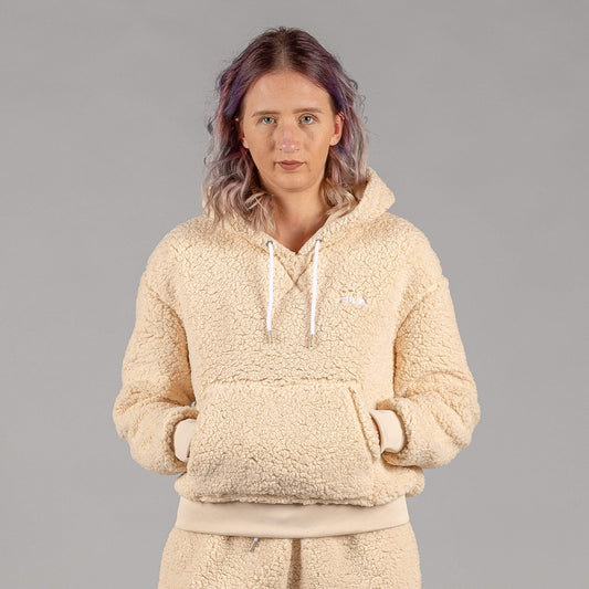 FILA YULE sherpa hoody brazilian sand