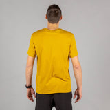 Champion Logo Crewneck T-Shirt Yellow