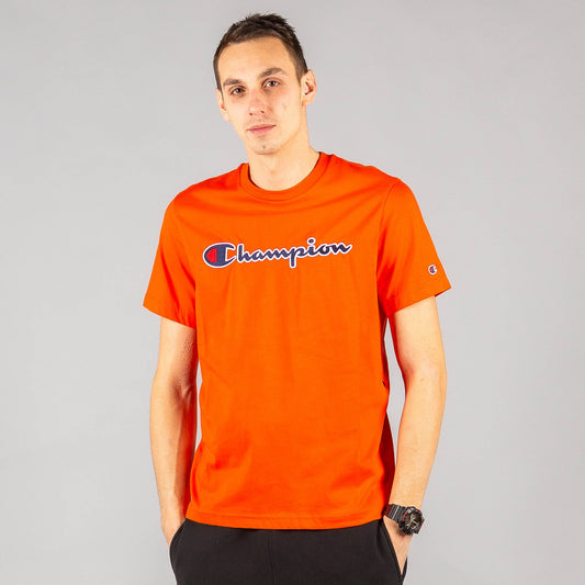 Champion Crewneck T-Shirt Red