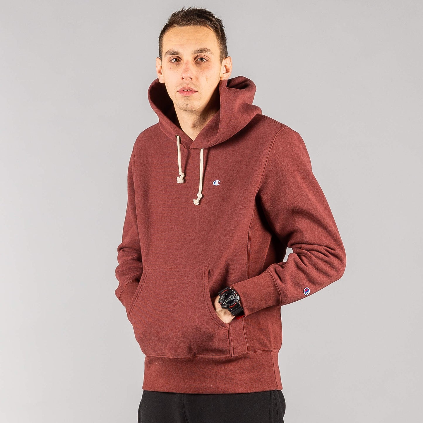 Champion Premium RWSS 1952 Hooded Sweatshirt Bordeaux