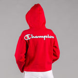 Champion Logo Hooded Sweatshirt Red