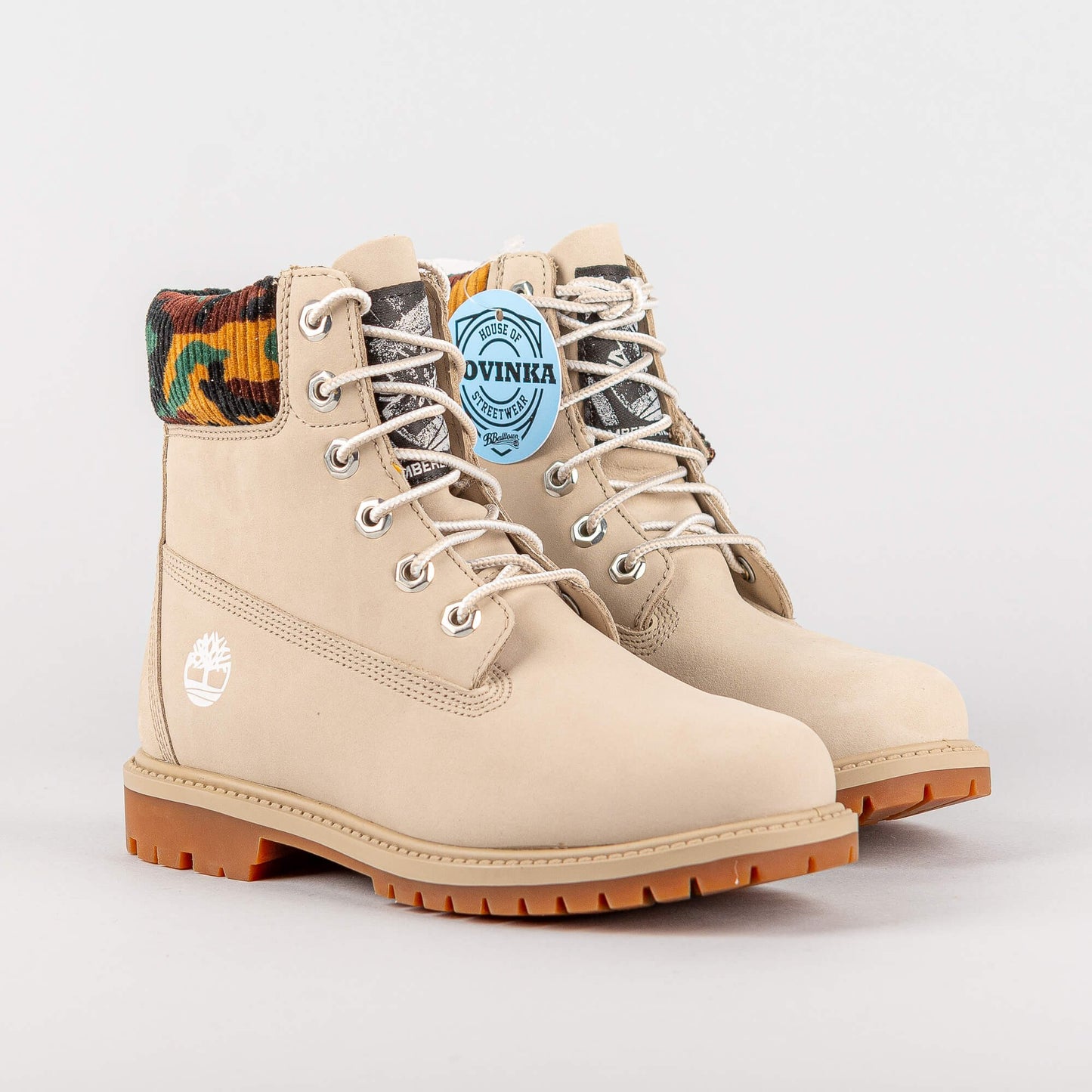 Timberland 6in Heritage Boot Cupsole - WMNS Pure Cashmere