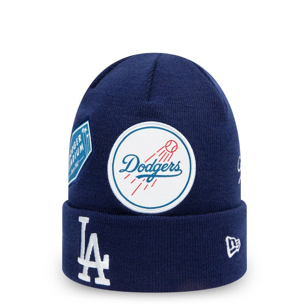 NEW ERA čiapka MLB Multi patch cuff Knit Medium Los Angeles Dodgers Blue