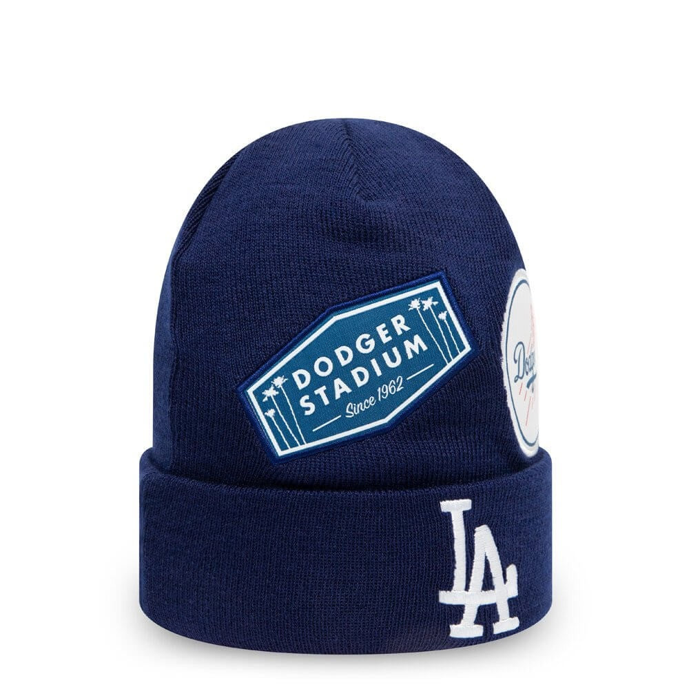 NEW ERA čiapka MLB Multi patch cuff Knit Medium Los Angeles Dodgers Blue