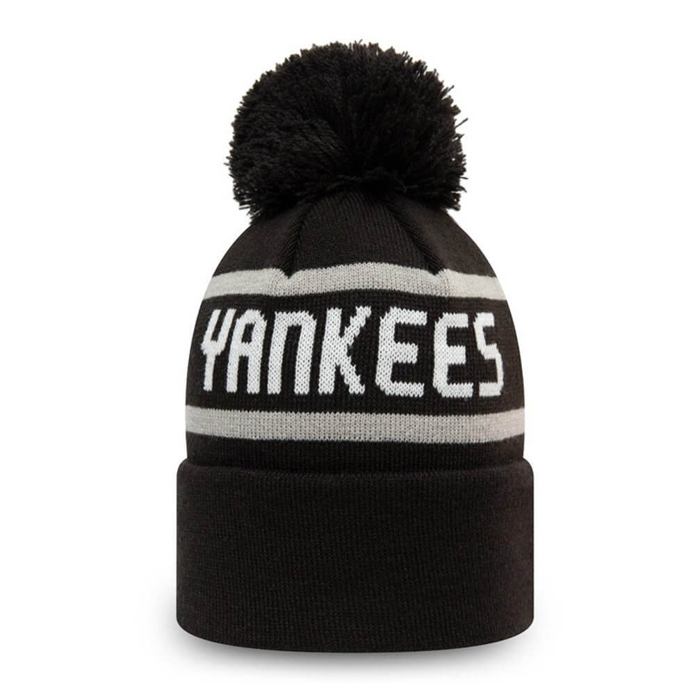 NEW ERA čiapka MLB Chyt jake cuff Knit Medium Kids New York Yankees Black