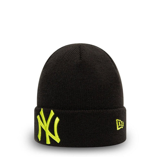 NEW ERA čiapka MLB Tod league essential cuff Knit Medium Kids New York Yankees Black