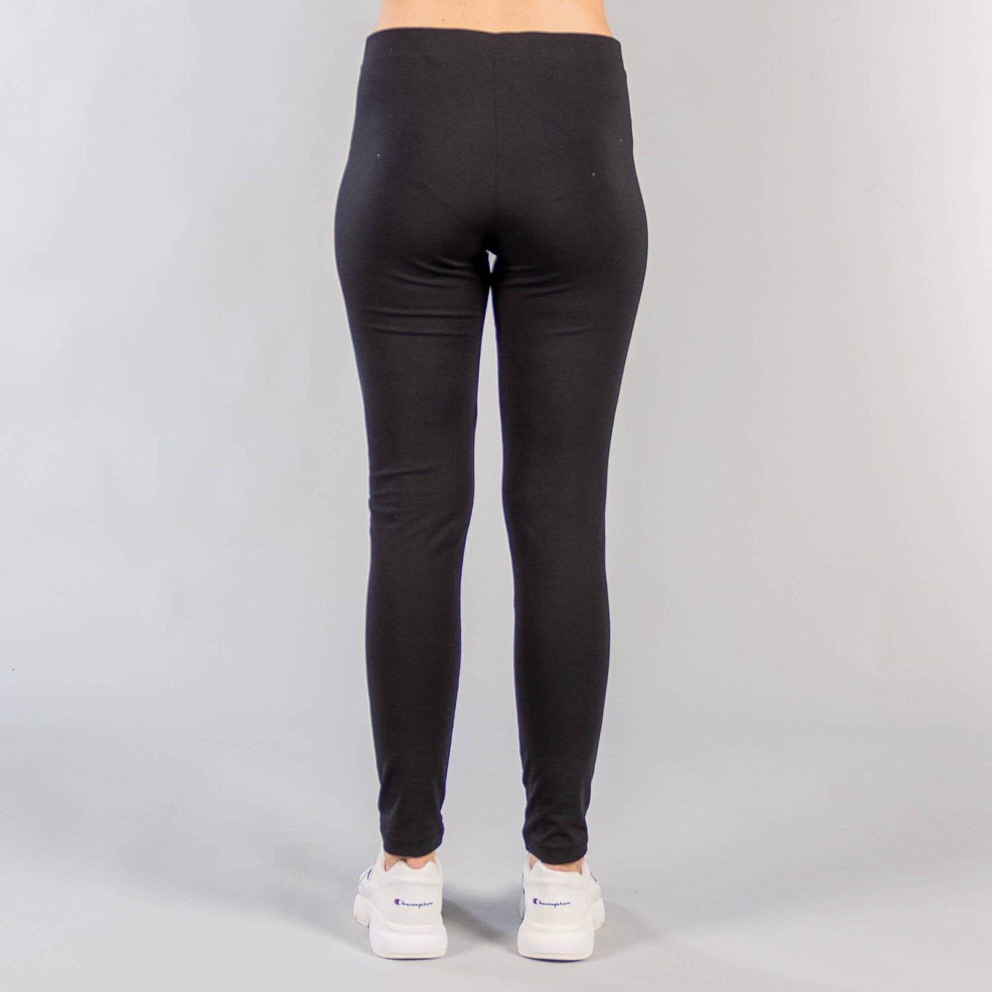 Champion Logo 7/8 Leggings Athletic Fit Black