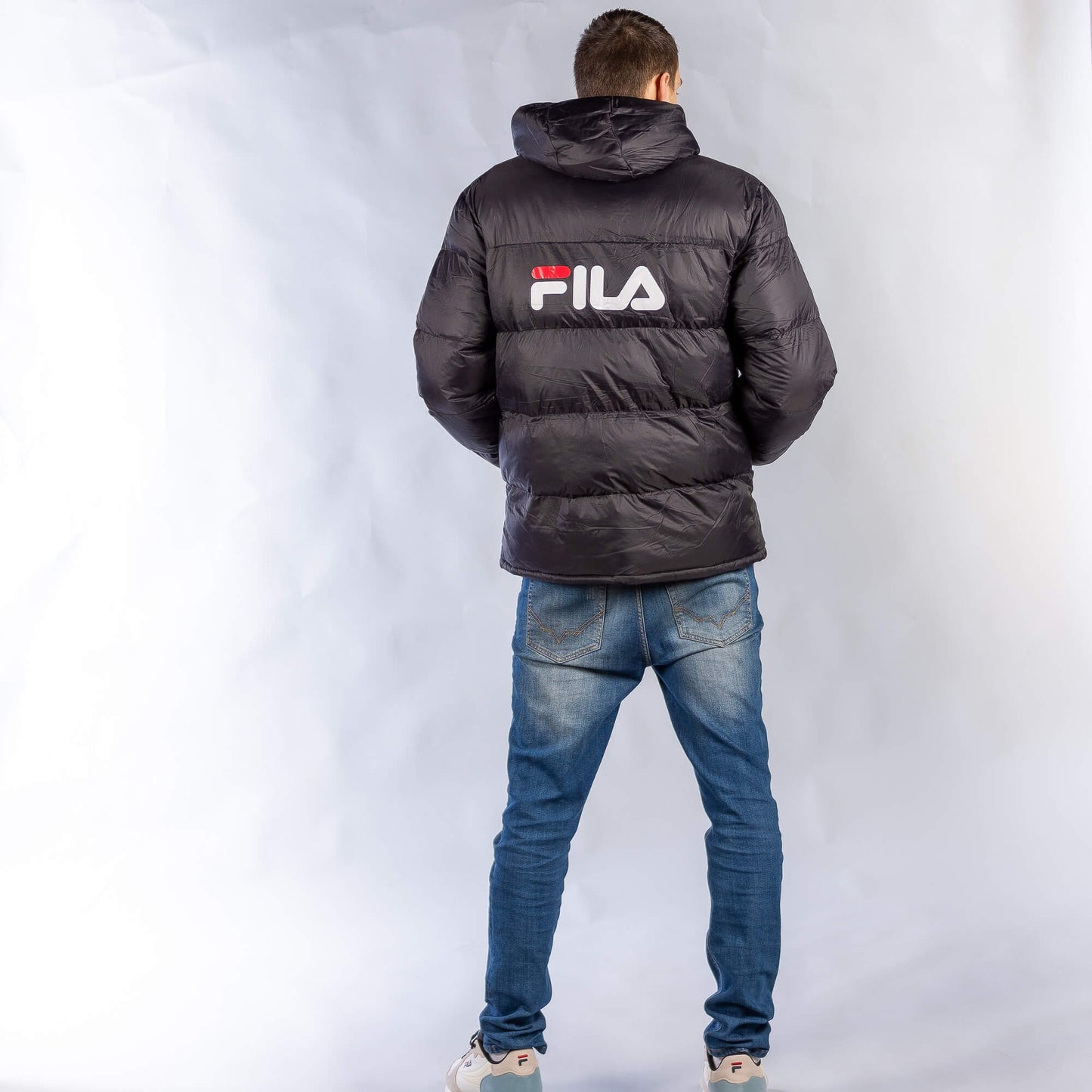 Fila SCOOTER puff jacket black