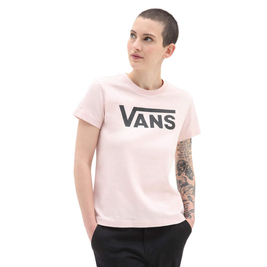 Vans Wmns Flying V Crew T-Shirt Peach Whip