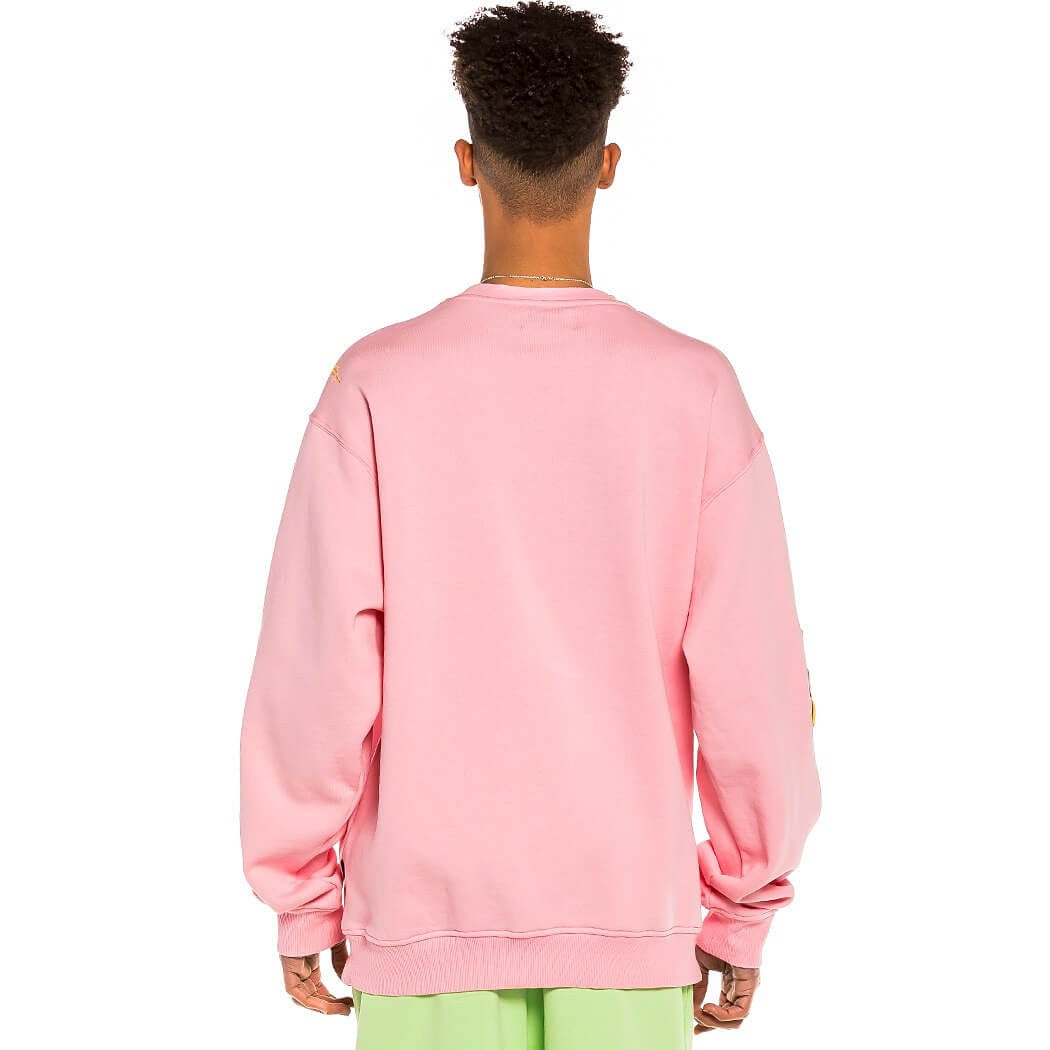 GRIMEY WEAR JUNGLE PUNCH CREWNECK PINK