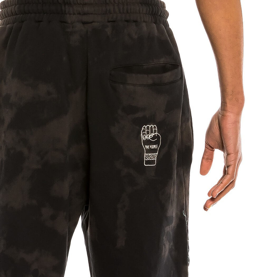 GRIMEY WEAR DAY DREAMER BLEACHED SWEATPANTS BLEACHED BLACK