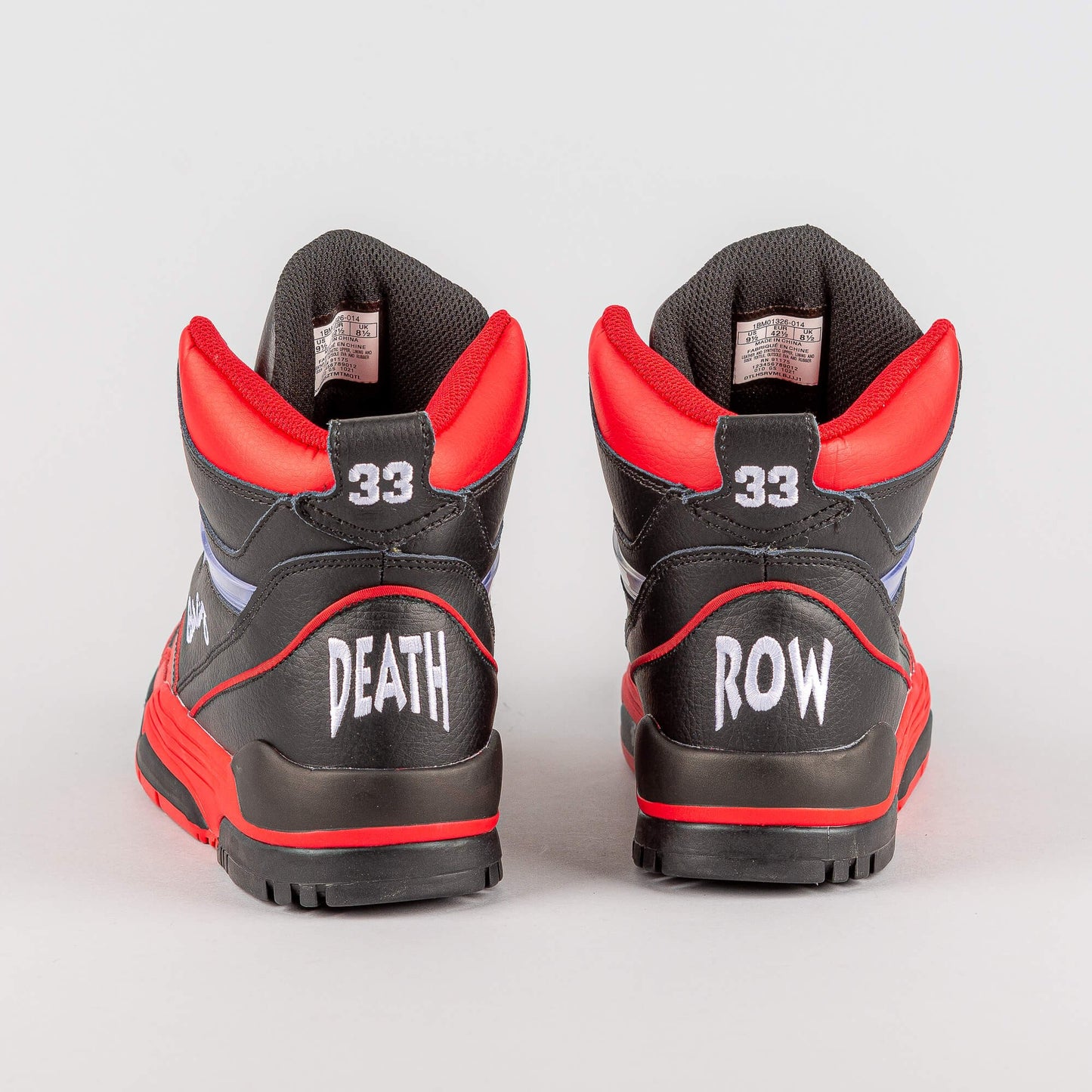 Ewing Athletics CENTER x DEATH ROW Black/Red