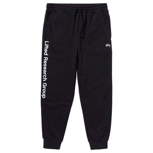 Tepláky LRG LIFTED SCRIPT JOGGER SWEATPANTS čierne
