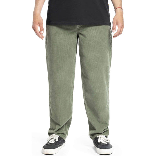 Homeboy x-tra BAGGY Cord pants OLIVE